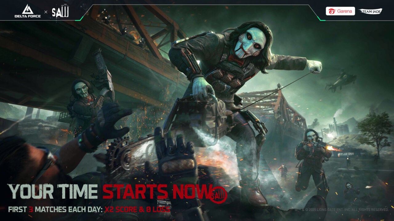 Garena® Delta Force x SAW Halloween Double Rewards