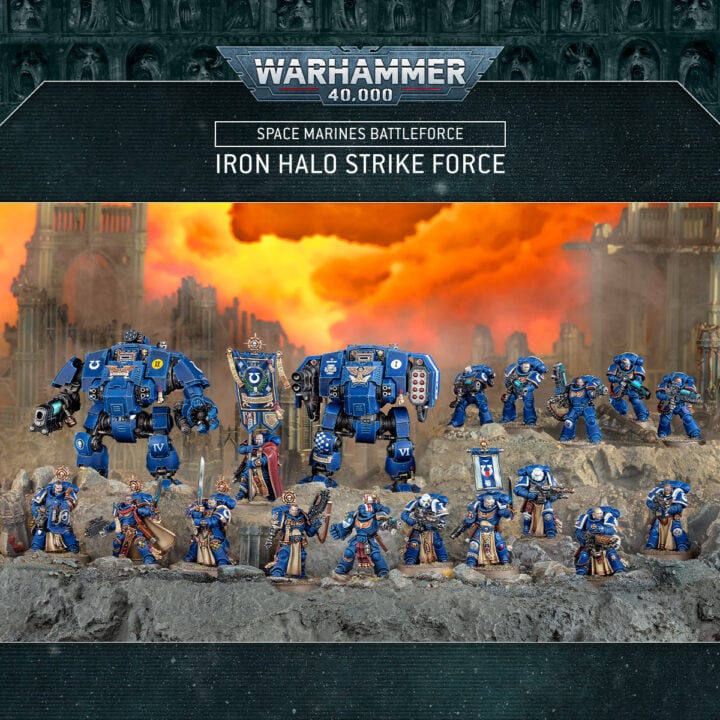 Iron Halo Strike Force Space Marines