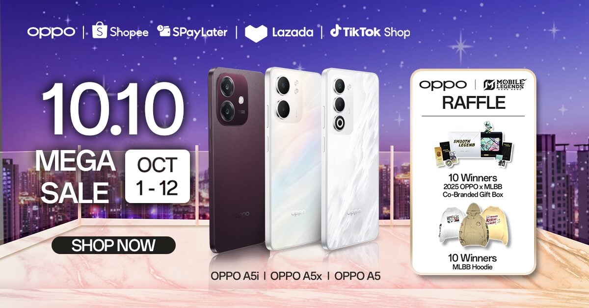 OPPO x MLBB Sale October 2025