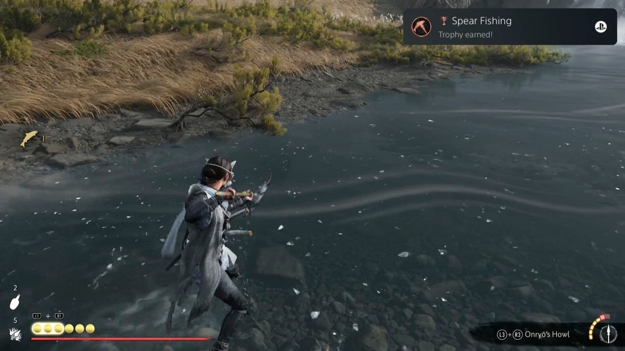 Spear fishing spots ghost of yotei