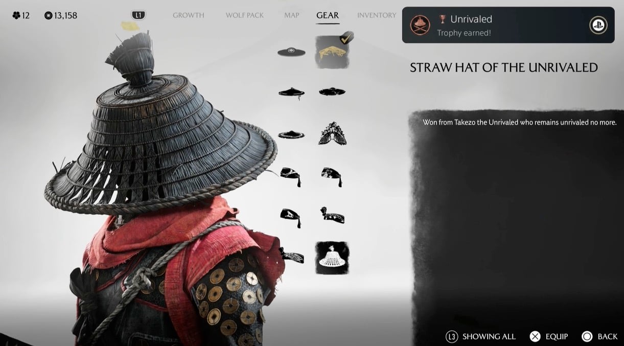 straw hat of the unrivaled