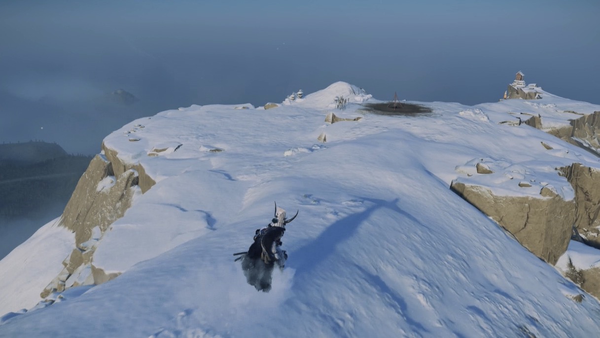 Takezo Second Duel Location at Mount Yotei