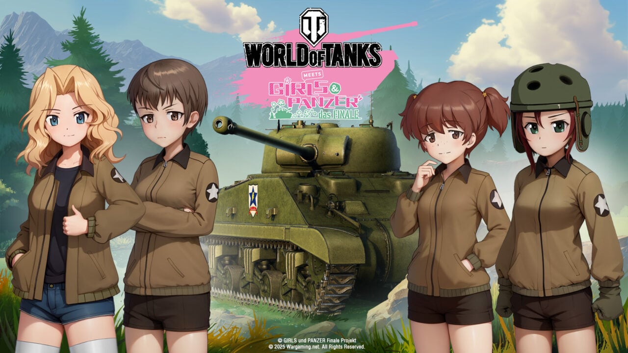 girls und pazer x world of tanks october 2025