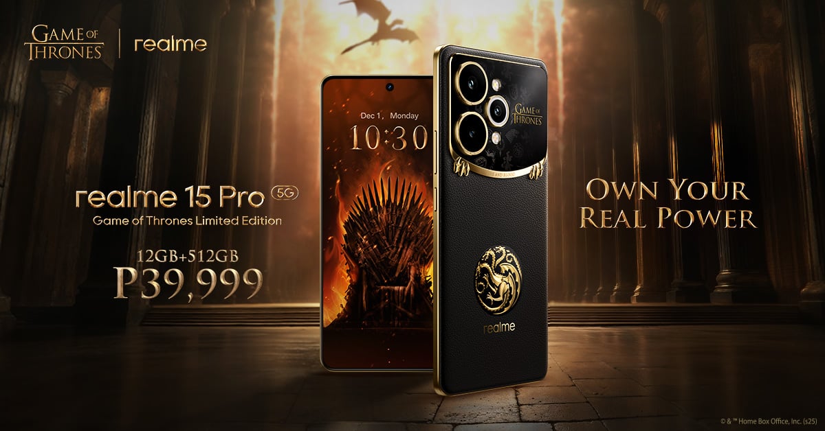 realme 15 Pro 5G Game of Thrones