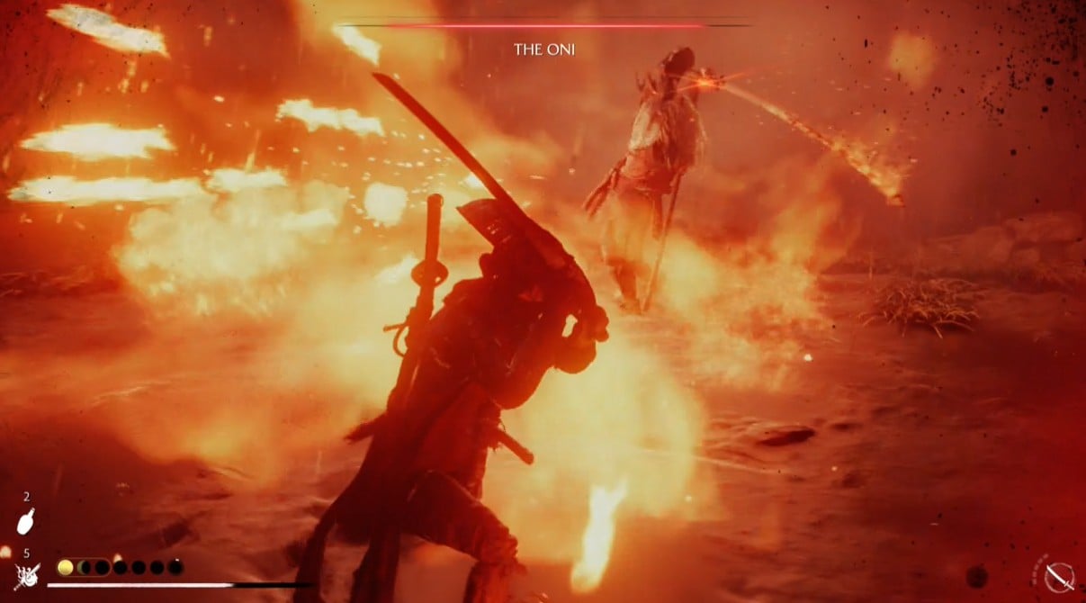 the oni fire attacks